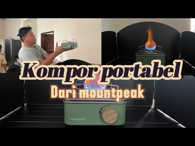 Kompor portabel estetik dari mountpeak