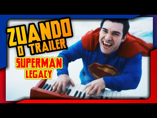 🔥🦸‍♂️ 🎬 ZUANDO O TRAILER - Superman Legacy  (IA Insana dos Irmãos Piologo) #supermanlegacy