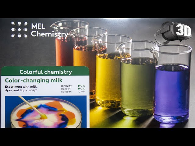 Chemistry Experiment in VR | Color Changing Milk