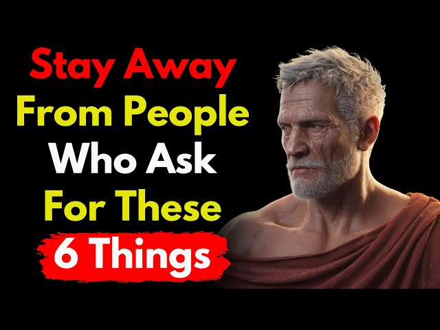 6 THINGS You Should NEVER Tolerate—STAY AWAY from These People! | Modern Stoicism