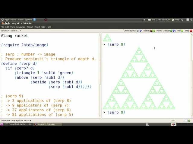 racket recursion video 5/6 --- manual memoization