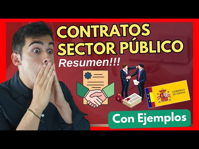 ➡️Ley Contratos Sector Público 9/2017【Minicurso GRATIS para Opositores]