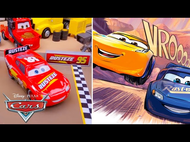 Ornament Valley 500 Race + More Cars Activities With Lightning McQueen, Mater, and MORE | Pixar Cars