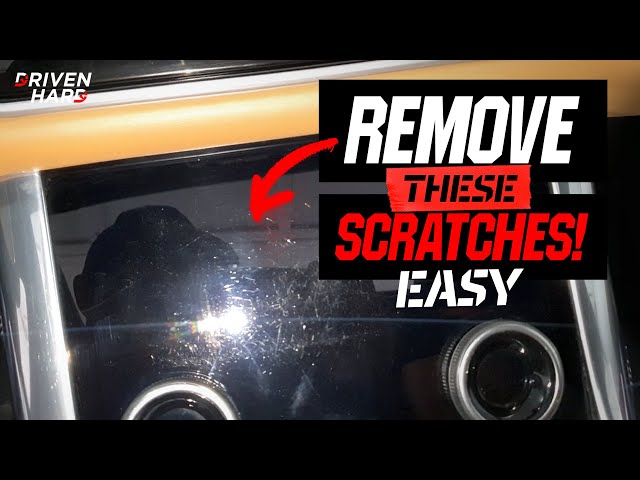 How To Remove Scratches From Your Infotainment Screens | Screen protech