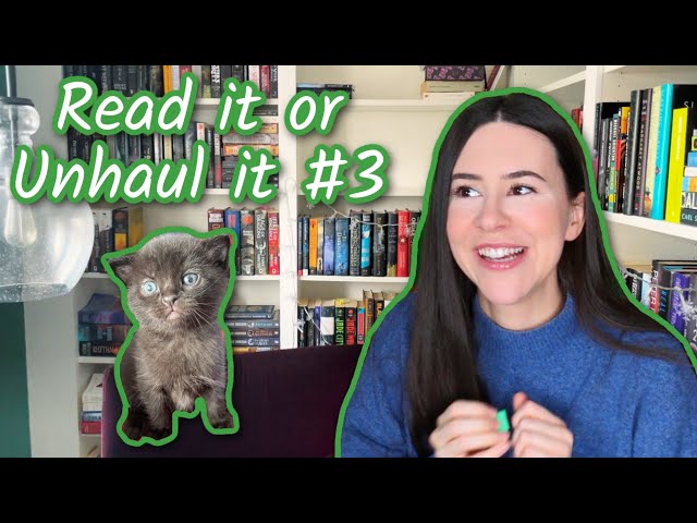 Chaotic Reading Vlog || Read it Or Unhaul it #3 + Kittens Update