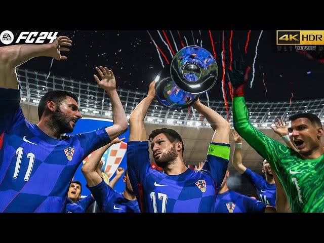 EA SPORTS FC™ 24 | Serbia v Croatia | UEFA Euro 2024 Final [4K HDR/PS5]