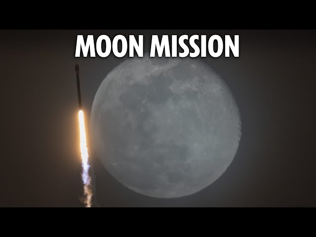 LIVE: NASA satellites on SpaceX rocket will search for moon water