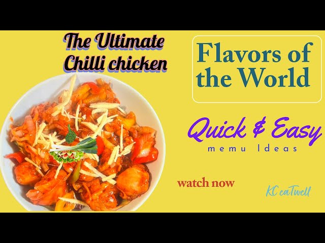 chilli chicken:#youtubechannel#kceatwell #cooking #food #easyrecipe