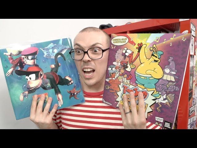 VINYL UPDATE: 2-22-19 (Epic Gamer Soundtracks!!! Donkey Kong, ToeJam & Earl)