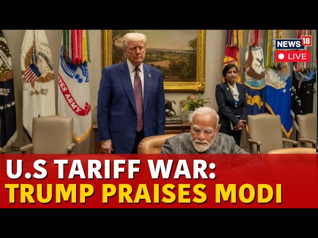 LIVE: Trump Warns ‘Great Friend’ Modi | Agrees To Resolve Trade & Tariff Rows After Talks | N18G