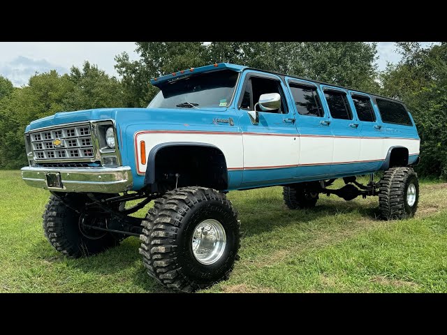 Squarebody lifted suburban big block Chevrolet running issue what does it need spits sputters coughs