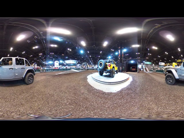 Jeep 360 Test Track at The Chicago Auto Show