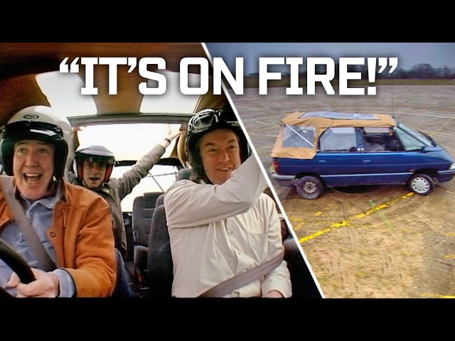 The World’s First Convertible People Carrier | Top Gear Classic