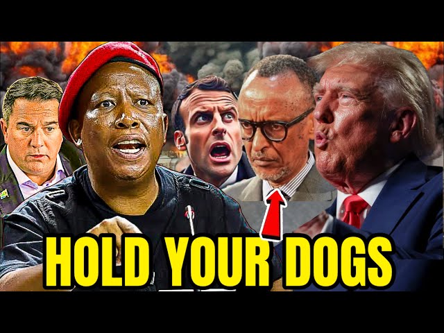 🔴JULIUS MALEMA:Tell Trump To Hold His Dogs Back | Grilling Donald Trump, Paul Kagame and DA