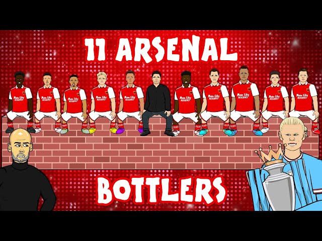 ARSENAL BOTTLE THE PREMIER LEAGUE!