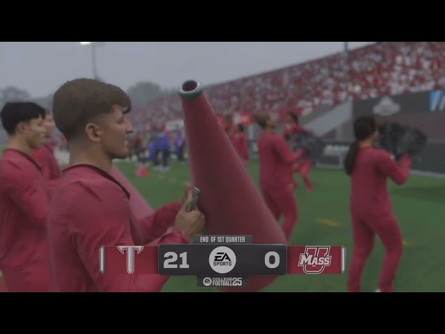 EA SPORTS College Football 25_Rebuild Troy vs UMASS