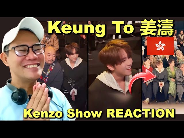 Keung To 姜濤 - Louis Vuitton Fashion Week REACTION