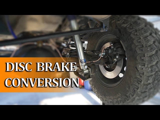 How-To: Drum to Disc BRAKE CONVERSION | Suzuki Jimny 4x4