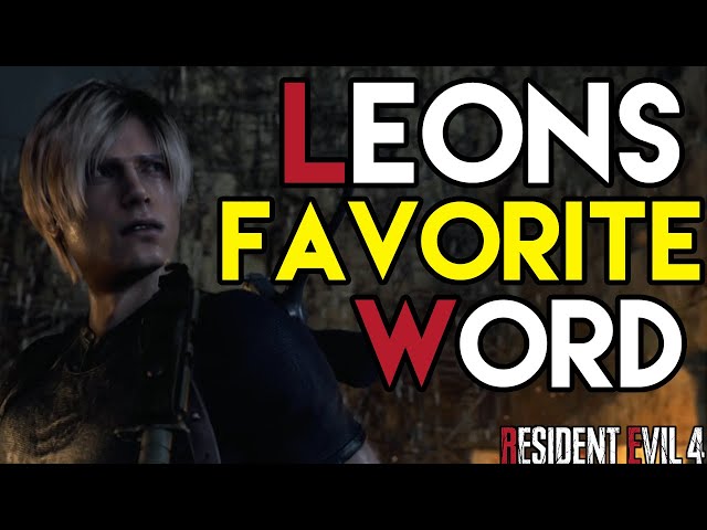 Leon's New Favorite Word In Resident Evil 4 Remake