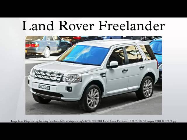 Land Rover Freelander