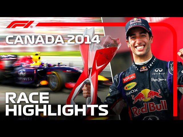 Daniel Ricciardo’s First Ever Grand Prix Win! | 2014 Canadian Grand Prix Highlights