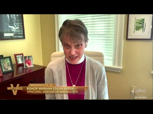 Bishop explains her plea to Trump to ‘have mercy’ on LGBTQ+ people and migrants