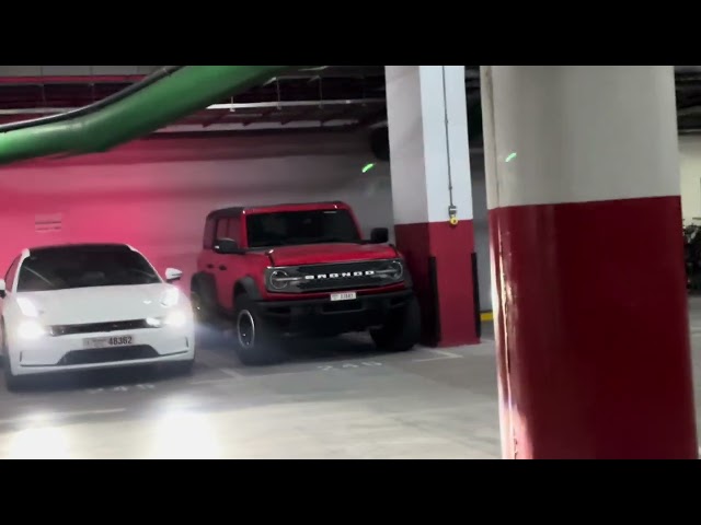 Epic Basement Parking Walkthrough: Spotting Jaguar, Land Rover, G Wagon Brabus & Classic Mercedes!