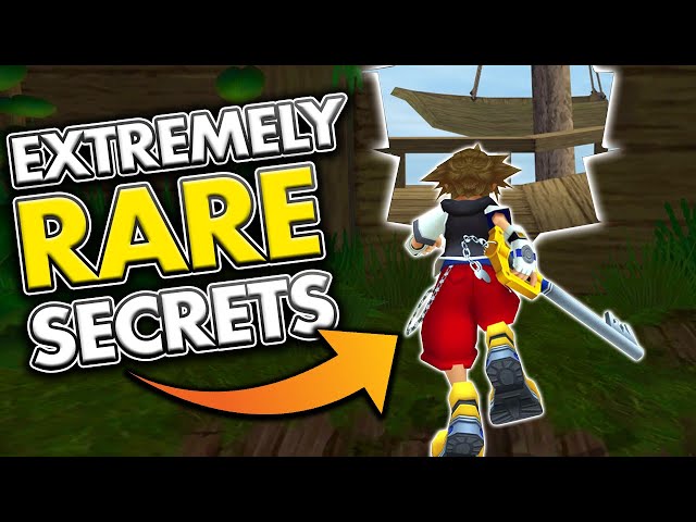 Kingdom Hearts Rare SECRETS You Didn't Know About