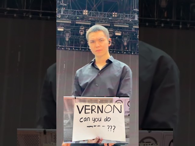 Girl did him dirty 😂 #seventeen #vernon #kpop #fyp #shorts #edit #svt #concert #carat #foryou