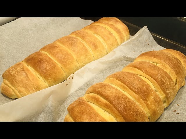 Oven bread recipe. I didn't know this bread recipe before! Delicious bread ✅👍