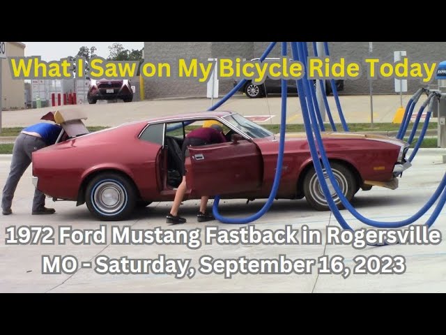 1972 Ford Mustang Fastback in Rogersville MO - Saturday, September 16, 2023