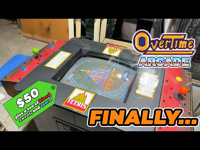 I completely UNDERESTIMATED this project! 😬 Atari Tetris cocktail arcade game restoration finale 🧩