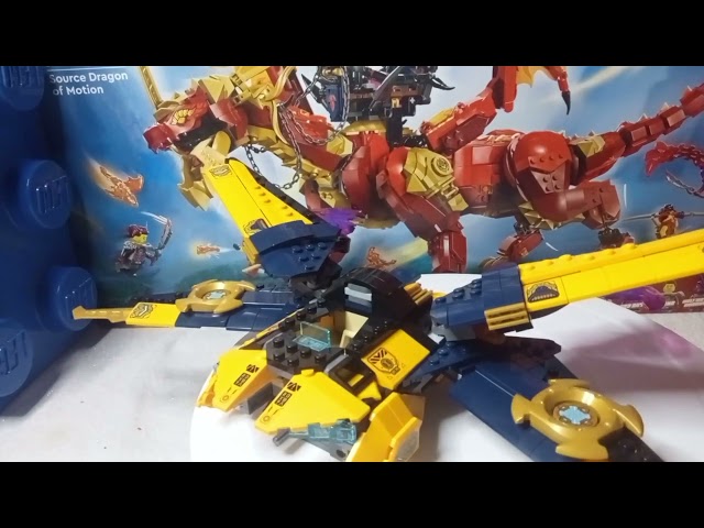 LEGO Ninjago Ras and Arin's Super Storm Jet  Review