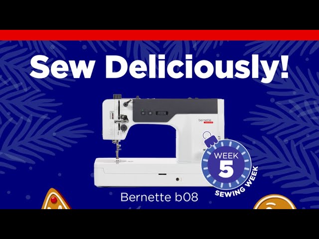 Holiday Quilt Show Pricing! Sewing Machine Week - Bernette b08