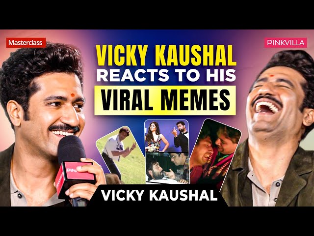 Vicky Kaushal Reacts on VIRAL Memes, Shah Rukh Khan, Katrina Kaif, Ranbir Kapoor, Alia | Chhaava