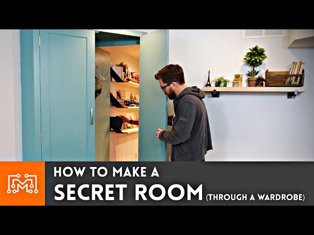 How to Make a Secret Room (Through a Wardrobe) | I Like To Make Stuff