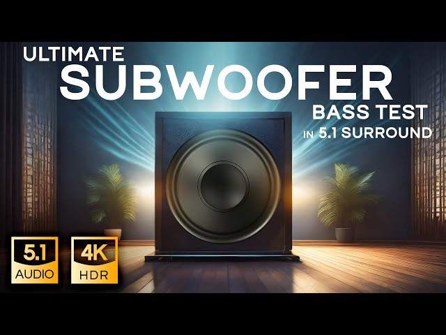 THX Ultimate Subwoofer Test in 5.1 Dolby Surround Sound 4K HDR