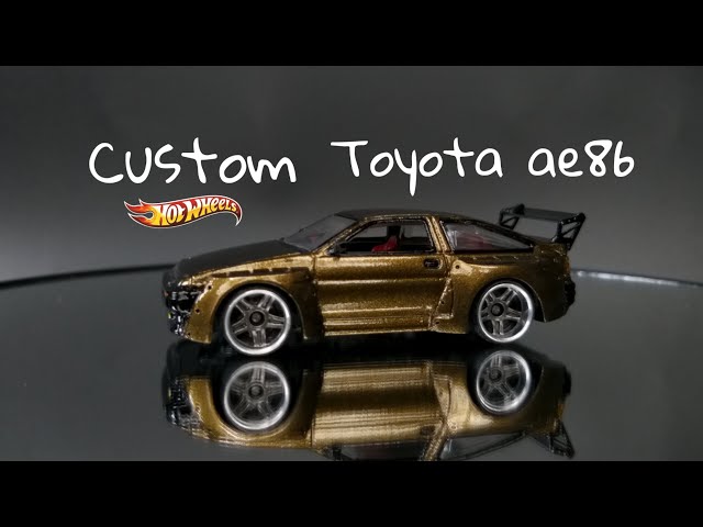 CUSTOM HOT WHEELS TOYOTA AE86