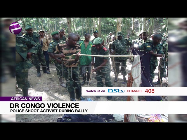 Dr Congo Violence: Police Shoot Activist During Rally