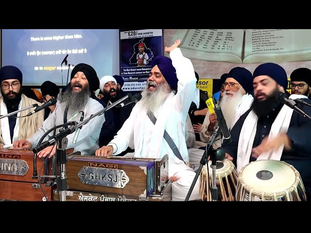 Bhai Jagpal Singh Ji & Bhai Manpreet Singh Ji Kanpuri - Manchester Samagam Rainsabai 14 Dec, 2024