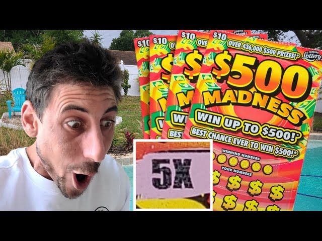 Just Look! | 4 X $500 Madness Scratch Off Tickets