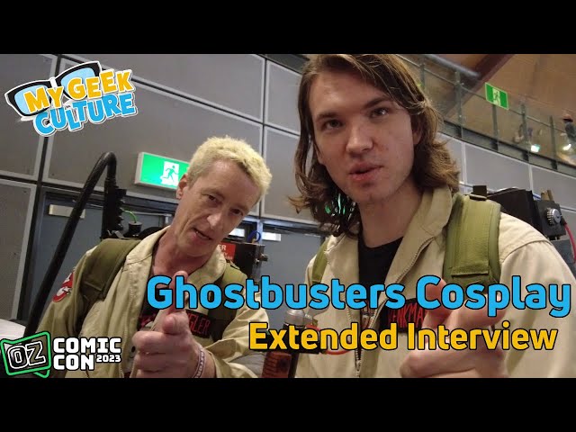 Interview: Ghostbusters Cosplay - Oz Comic-Con Sydney 2023 (Extended)