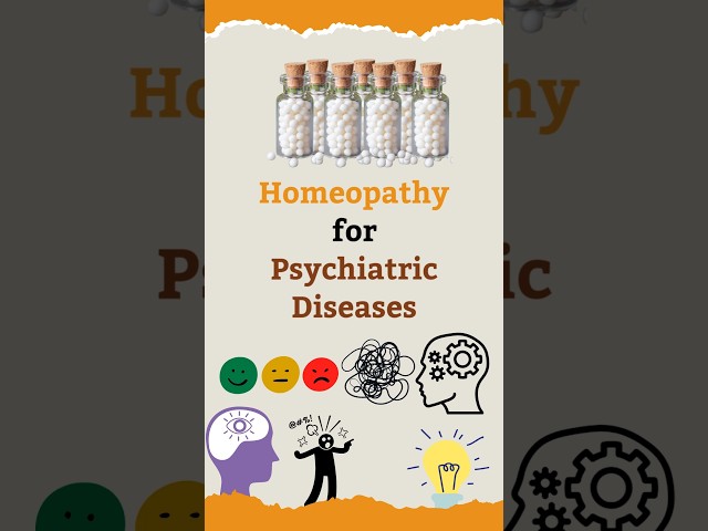 Homeopathy for Psychiatric Diseases | Homeopathy #homeopathy