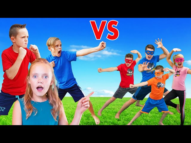 Secret Battle! Fun Squad VS Ninja Kidz in a Bakugan Battle! Kade Skye!