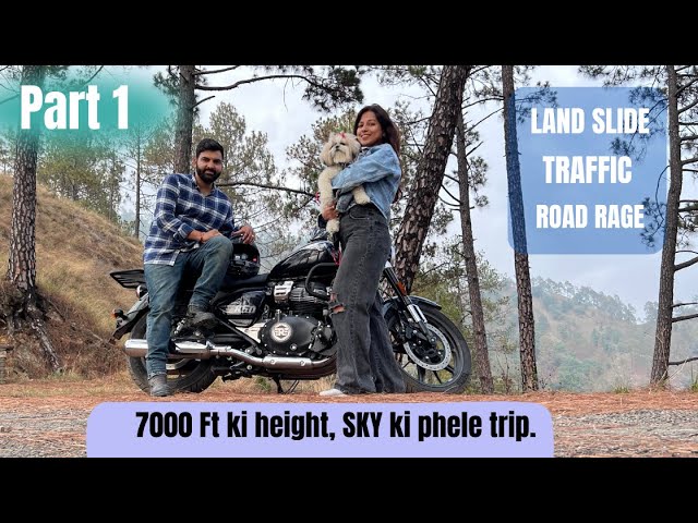 Super Meteor 650 ki Super Pahadi RIDE suru| Almora  Kasar Devi  Sky ne banaye dhero friends