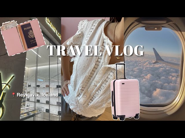 travel day vlog! travel with me to Iceland