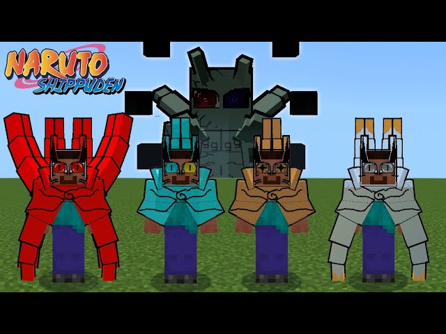 NEW UPDATE NARUTO IN MINECRAFT...| NARUTO ADDON | MINECRAFT