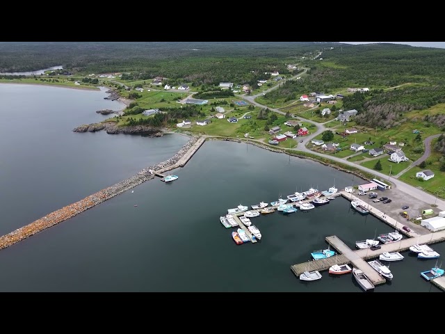 4K - Main-a-Dieu Cape Breton - Drone Video