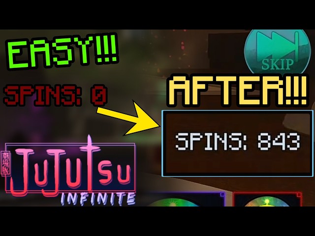 HOW TO GET FREE SPINS IN JUJUTSU INFINITE (Tutorial/Guide) - Jujutsu Infinite