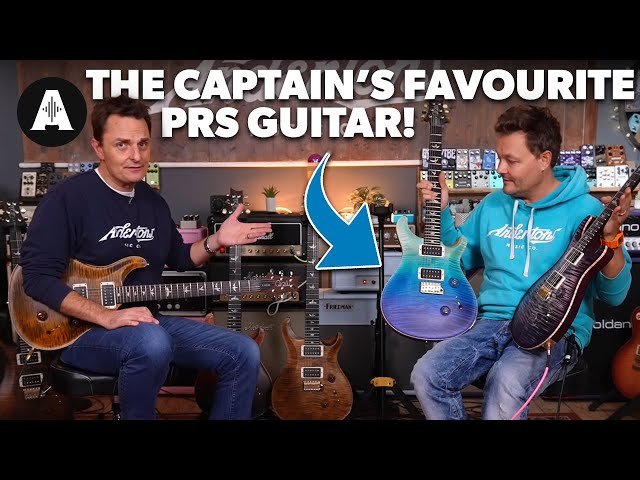 The Captain's Favourite PRS Guitars! - Does Finish Make a Difference to Tone?